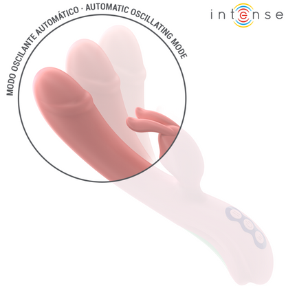 INTENSE - RACHEL VIBRATEUR RABBIT 5 VIBRATIONS ROSE - 7eme ciel