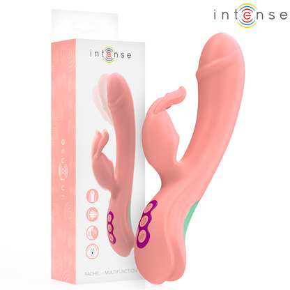 INTENSE - RACHEL VIBRATEUR RABBIT 5 VIBRATIONS ROSE