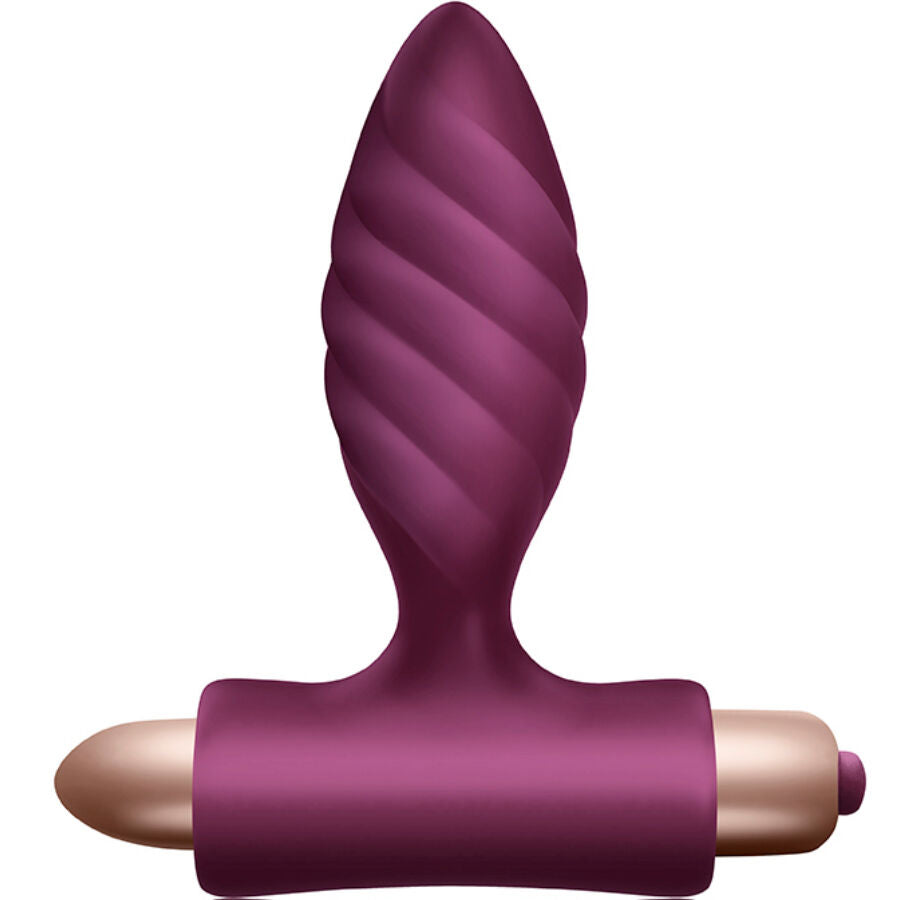 CLIMAXIMUM - KIT DESIRE VIBRATEUR TORSADÉ + PLUG ANAL - 7eme ciel