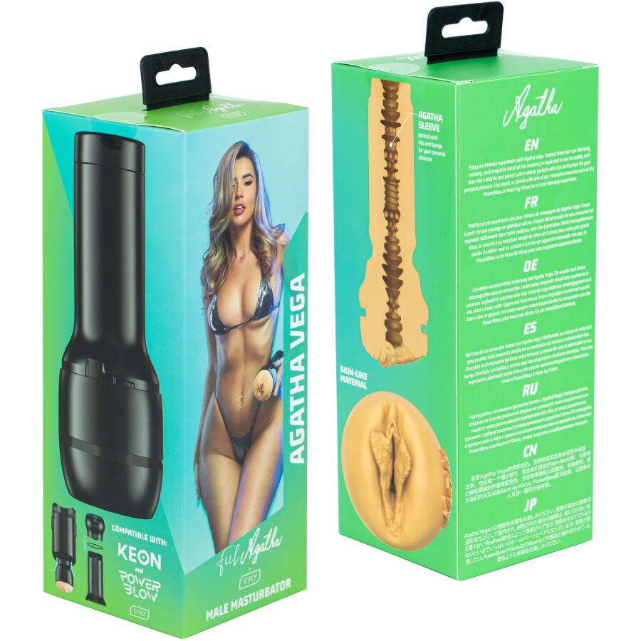 KIIROO - FEEL AGATHA VEGA MASTURBATEUR STARS COLLECTION - 7eme ciel