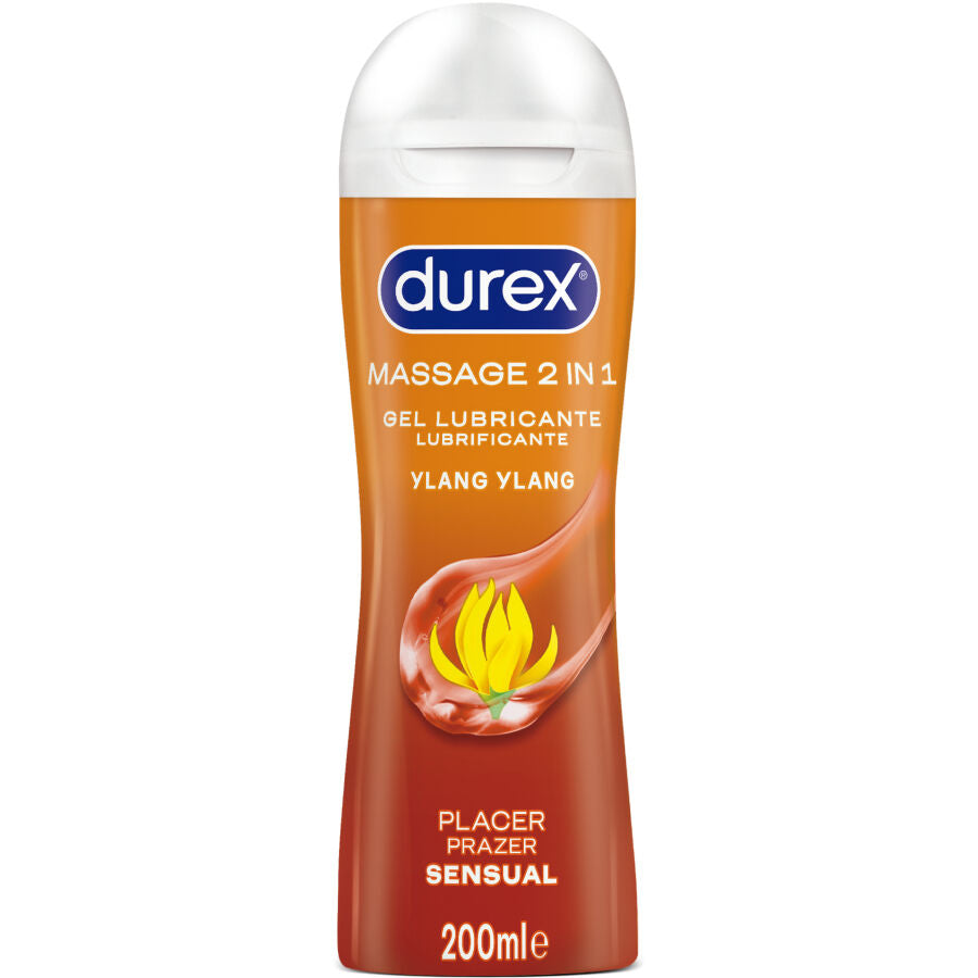 DUREX - GEL LUBRIFIANT DE MASSAGE SENSUEL YLANG YLANG 200 ML