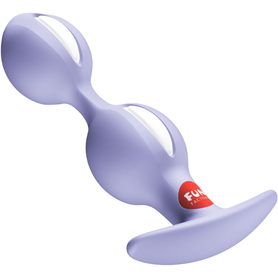 FUN FACTORY - DUO DE B-BALLS PLUG ANAL VIOLET