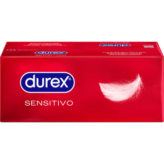 DUREX - PRÉSERVATIFS SENSITIVE 144 UNITÉS