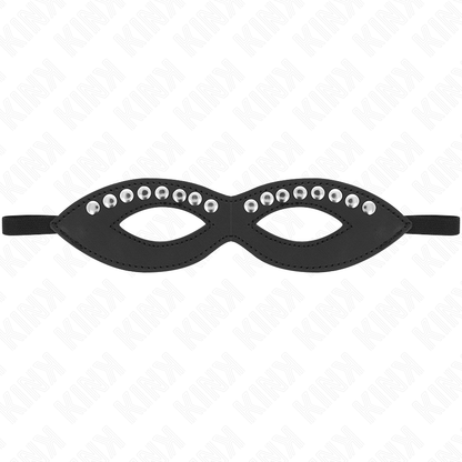 KINK - MASQUE POUR LES YEUX AVEC MINI RIVETS MODÈLE 1 20,5 x 5,5 CM