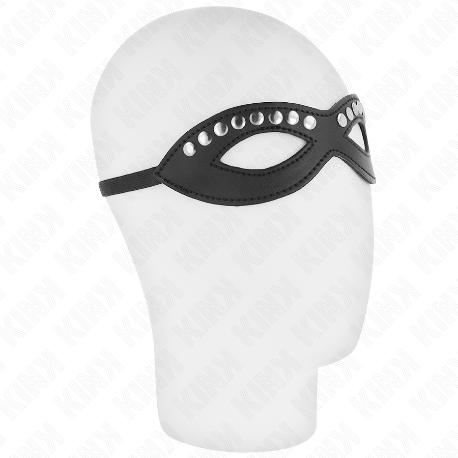KINK - MASQUE POUR LES YEUX AVEC MINI RIVETS MODÈLE 1 20,5 x 5,5 CM - 7eme ciel