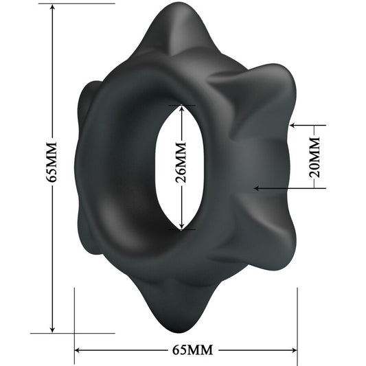 CRAZY BULL - BAGUE EN SILICONE ETHANIEL MODÈLE 11 - 7eme ciel