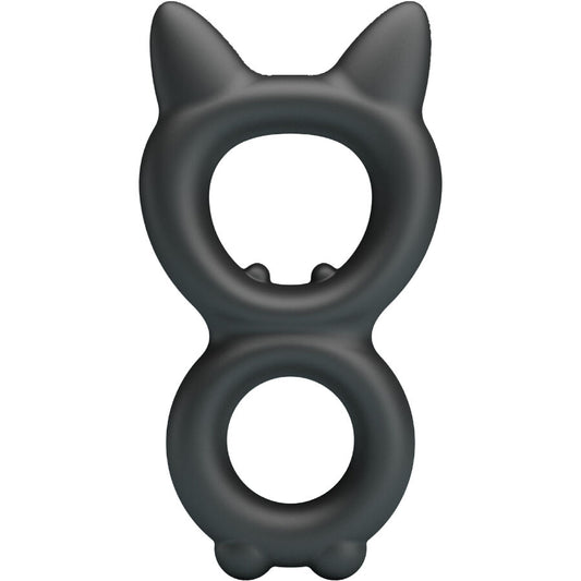 CRAZY BULL - BAGUE DOUBLE EN SILICONE TORAN MODÈLE 20 - 7eme ciel