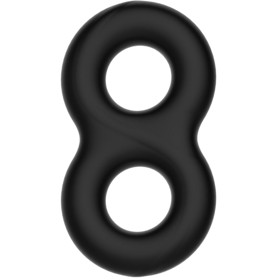 CRAZY BULL - BAGUE EN SILICONE DOUBLE INFINITY - 7eme ciel