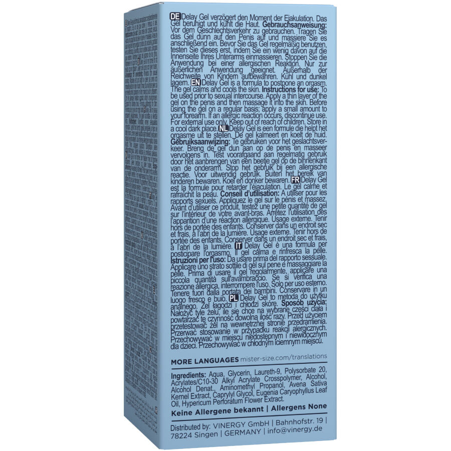 MISTER SIZE - GEL RETARDATEUR 50 ML - 7eme ciel