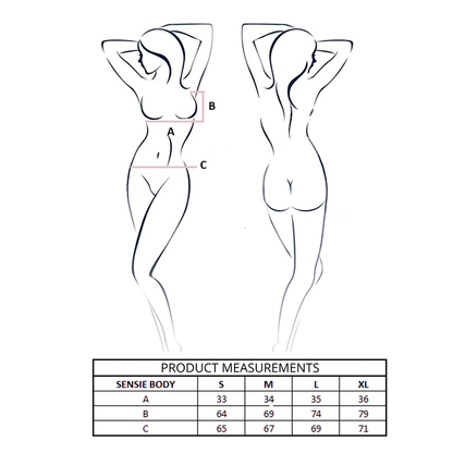 PASSION - BODY SENSIE BLEU MARINE S/M