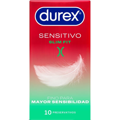 DUREX - SENSITIVO SLIM FIT 10 UNITÉS