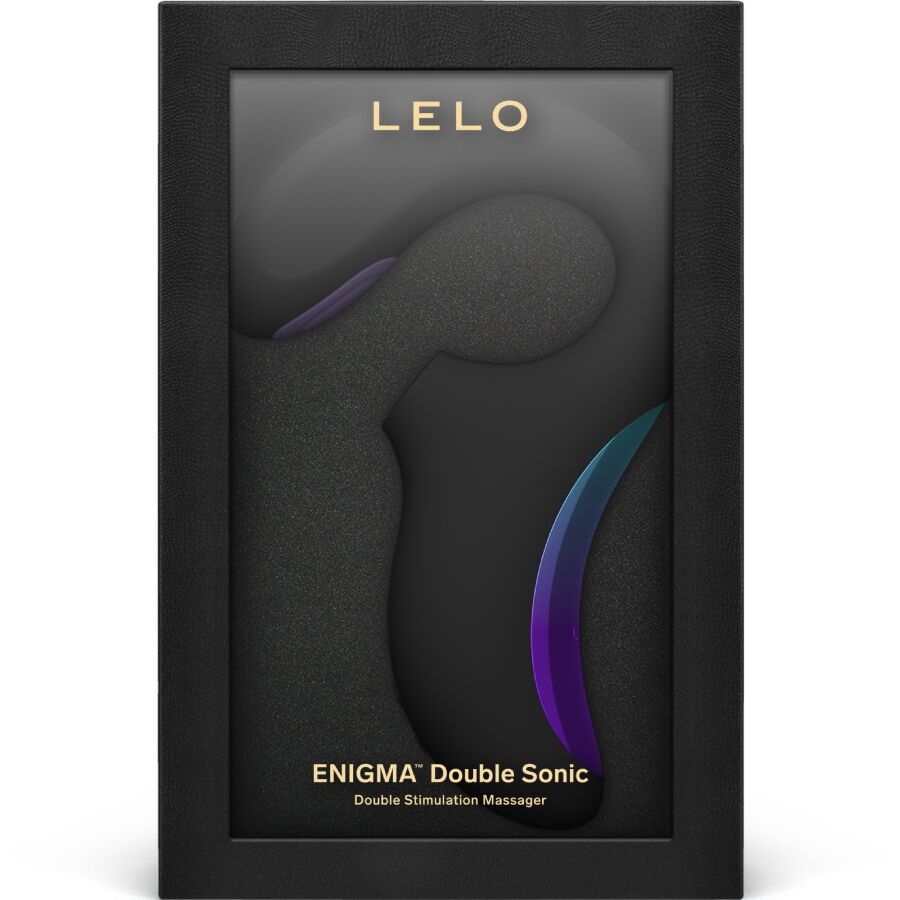 LELO - ENIGMA DOUBLE VIBRATEUR SONIQUE POINT G CYBER NOIR