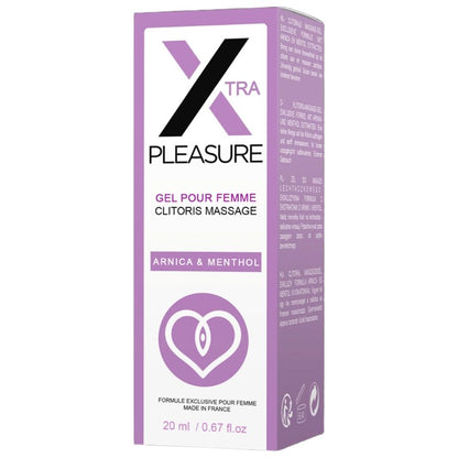 RUF - X GEL DE MASSAGE PLAISIR POUR LE CLITORIS 20 ML - 7eme ciel