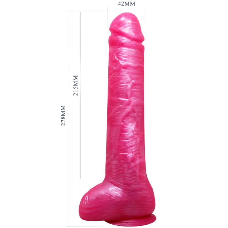 BAILE - GODE DONG ROSE RÉALISTE AVEC VENTOUSE - 7eme ciel