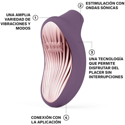 LELO - SONA 3 CRUISE MASSEUR CLITORAL SONIQUE NOIR