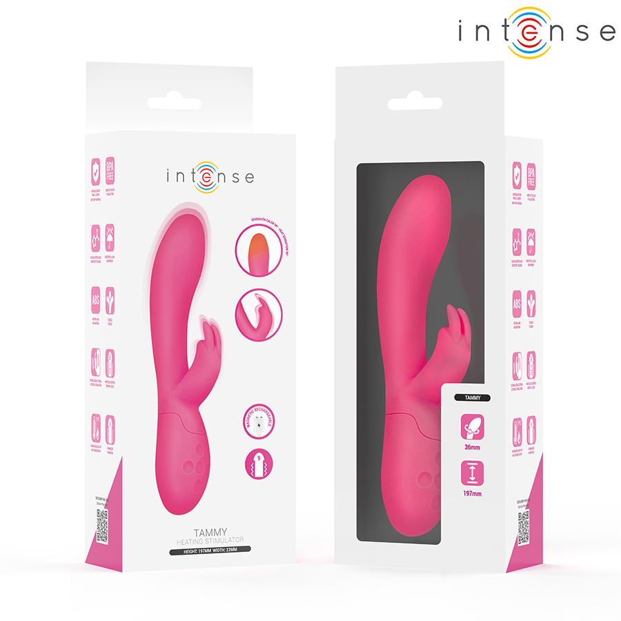 INTENSE - STIMULATEUR TAMMY RABBIT CHAUFFANT
