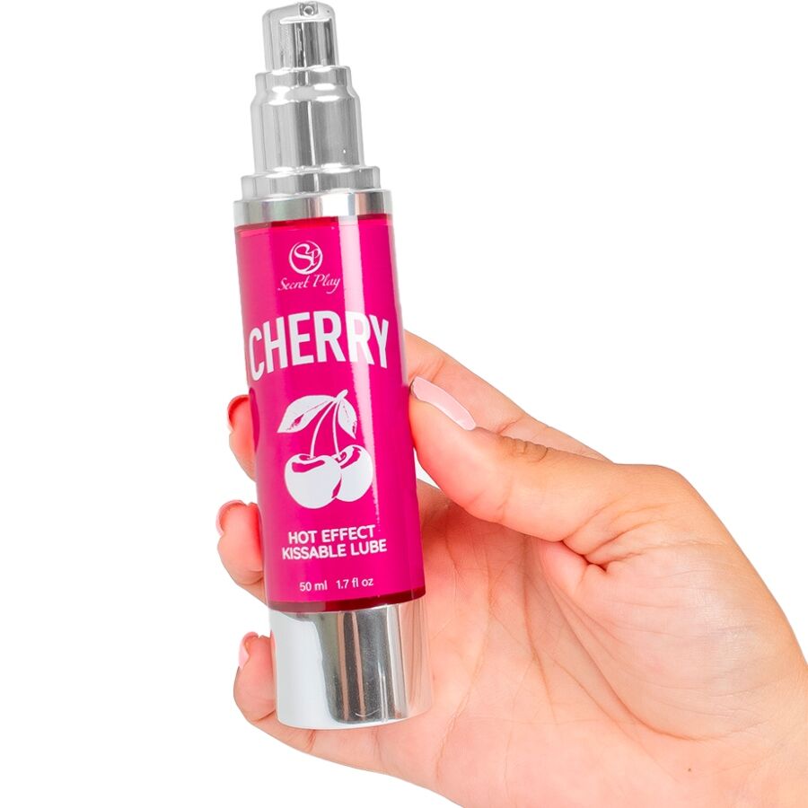 SECRETPLAY - LUBRIFIANT CHAUFFANT À LA CERISE 50 ML