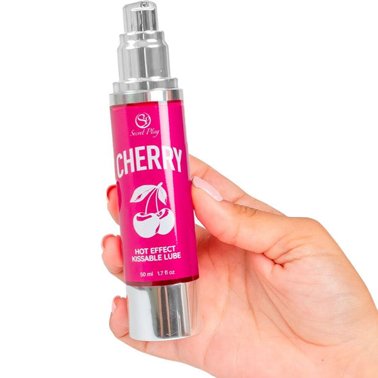 SECRETPLAY - LUBRIFIANT CHAUFFANT À LA CERISE 50 ML