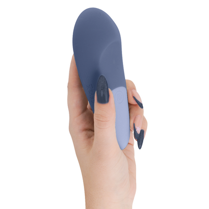 WOMANIZER - VIBE LAY-ON VIBRATEUR SILENCIEUX BLEU FONCÉ