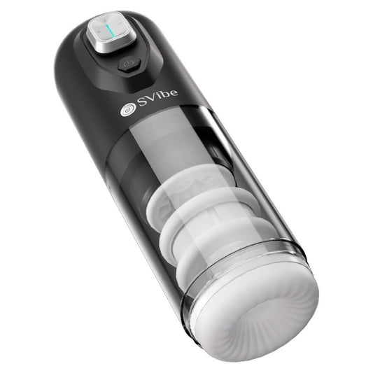 SNAIL VIBE - MASTURBATEUR IKON SPARK À POUSSÉE ET ROTATION