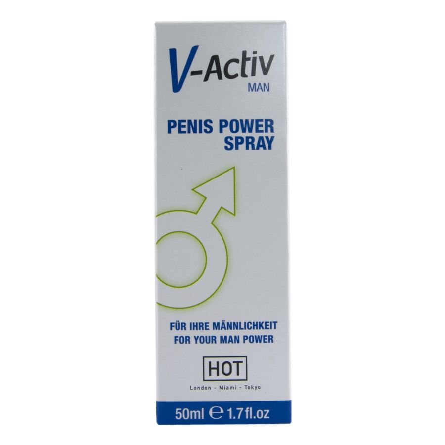 HOT - V-ACTIV, SPRAY STIMULANT POUR LE PÉNIS, 50 ML
