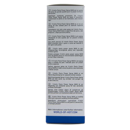 HOT - V-ACTIV, SPRAY STIMULANT POUR LE PÉNIS, 50 ML