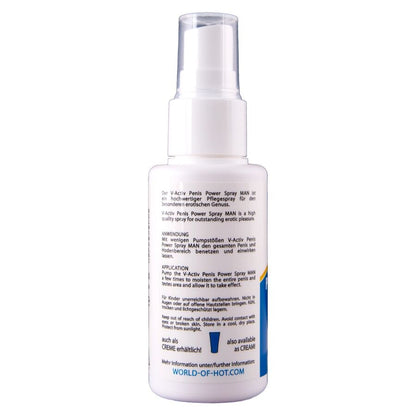 HOT - V-ACTIV, SPRAY STIMULANT POUR LE PÉNIS, 50 ML