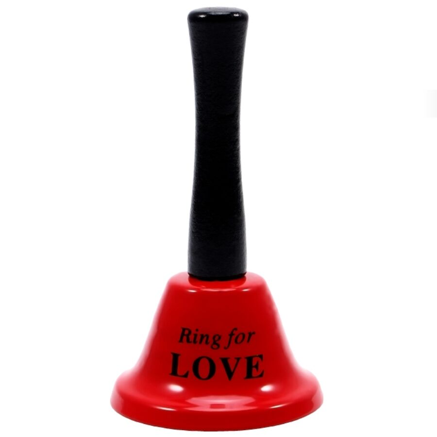 DIABLO PICANTE - CLOCHE À MAIN ROUGE « ANNEAU D'AMOUR »