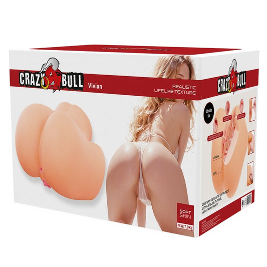 CRAZY BULL - VIVIAN VAGIN ET ANAL FÉMININ RÉALISTE 7 KG