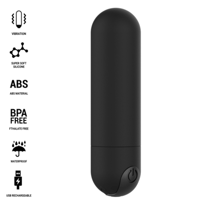 INTENSE - KAREN MINI VIBRANT RECHARGEABLE BALLE NOIRE
