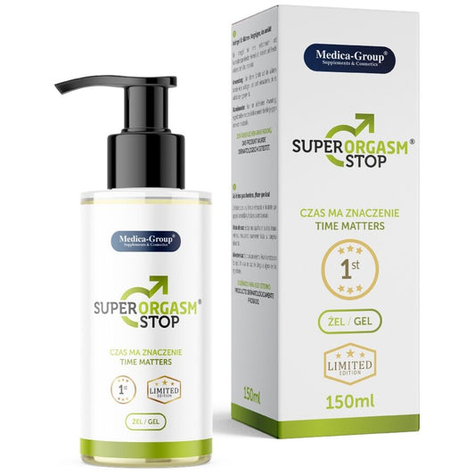 MEDICA GROUP - SUPER ORGASM STOP GEL INTIME POUR HOMMES 150 ML