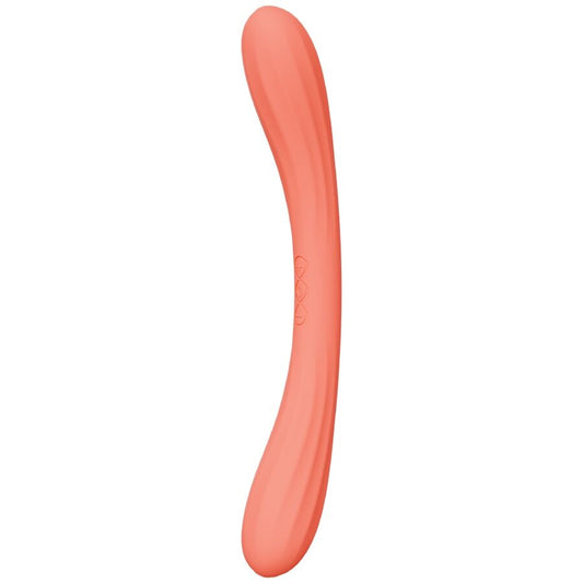 LELO - BOOMERANG VIBRATEUR DOUBLE EXTENSION ROUGE CORAIL