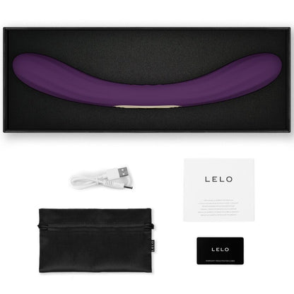 LELO - BOOMERANG VIBRATEUR À DOUBLE EXTRÉMITÉ VIOLET
