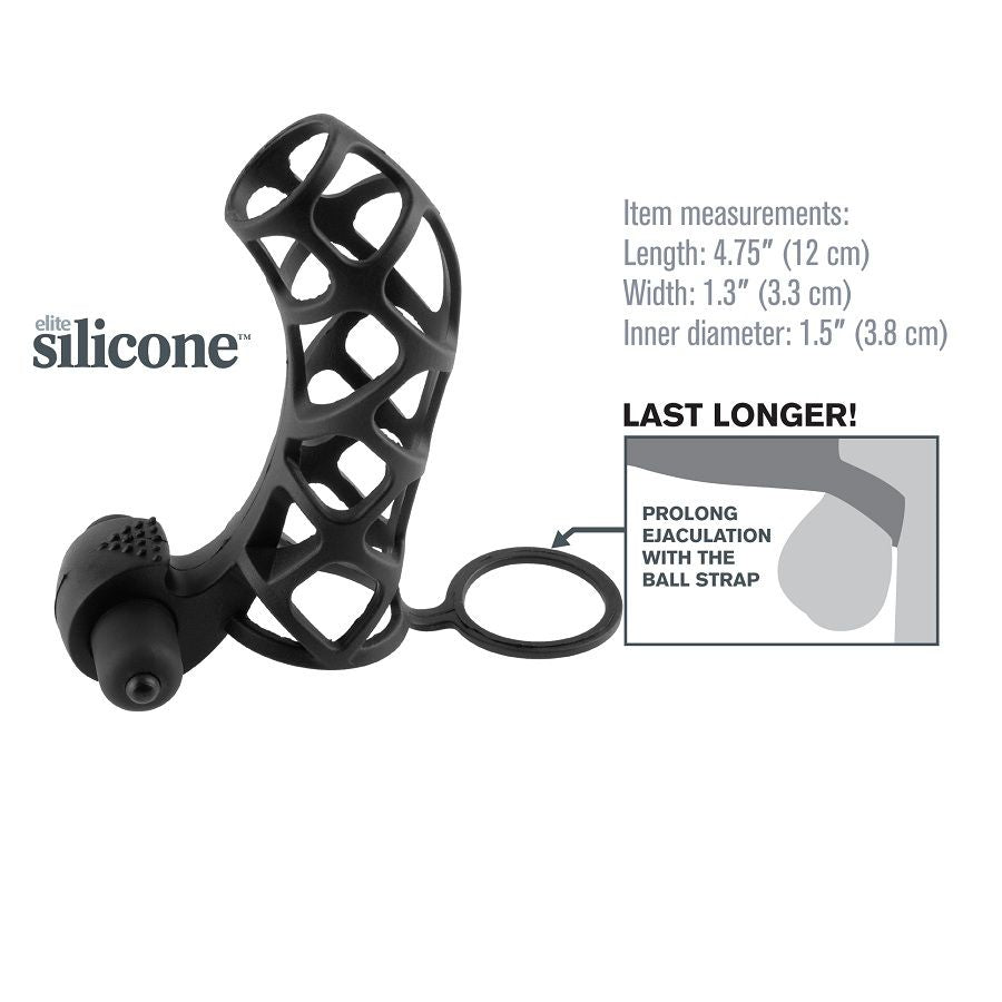 FANTASY X- TENSIONS - CAGE DE PUISSANCE EN SILICONE EXTRÊME - 7eme ciel