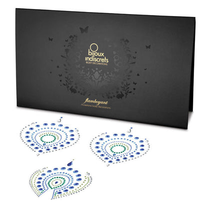 BIJOUX - INDISCRETS FLAMBOYANT BLEU&VERT - 7eme ciel