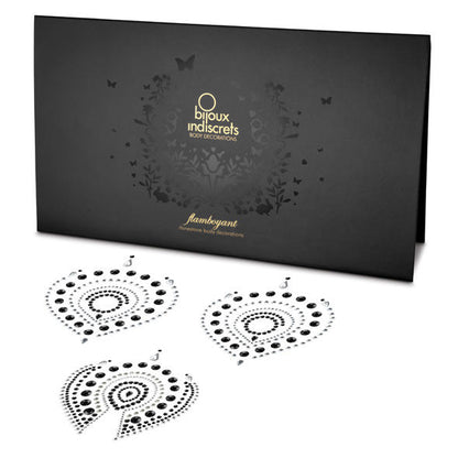 BIJOUX - INDISCRETS FLAMBOYANT NOIR & ARGENT - 7eme ciel