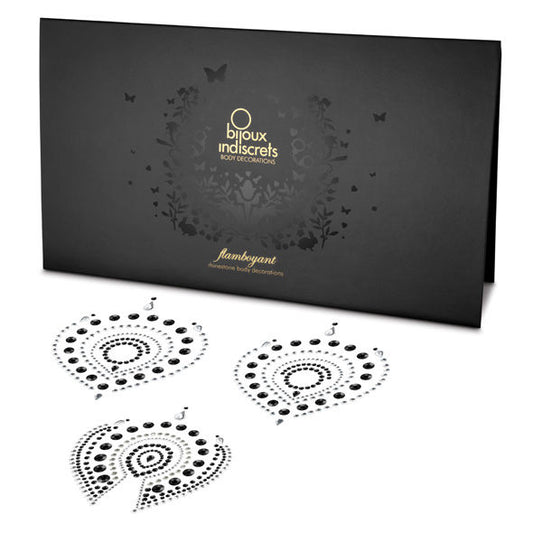 BIJOUX - INDISCRETS FLAMBOYANT NOIR & ARGENT - 7eme ciel