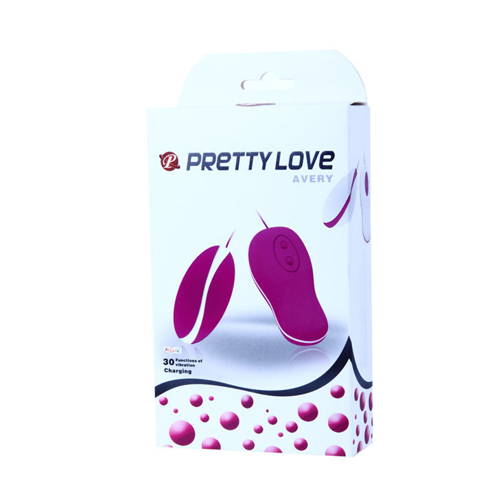PRETTY LOVE - FLIRTATION OEUF VIBRANT AVEC TÉLÉCOMMANDE AVERY - 7eme ciel