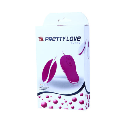 PRETTY LOVE - FLIRTATION OEUF VIBRANT AVEC TÉLÉCOMMANDE AVERY - 7eme ciel