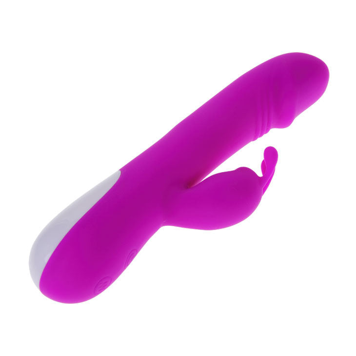 PRETTY LOVE - FLIRTATION VIBRATEUR ROBERT AVEC STIMULATEUR DE CLITORIS - 7eme ciel