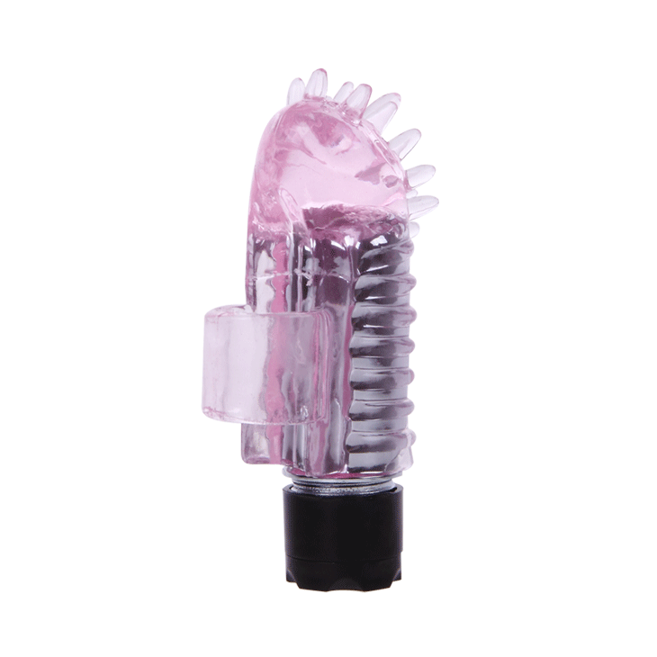 BAILE - MINI VIBRATEUR  DOIGTS EN SILICONE - 7eme ciel