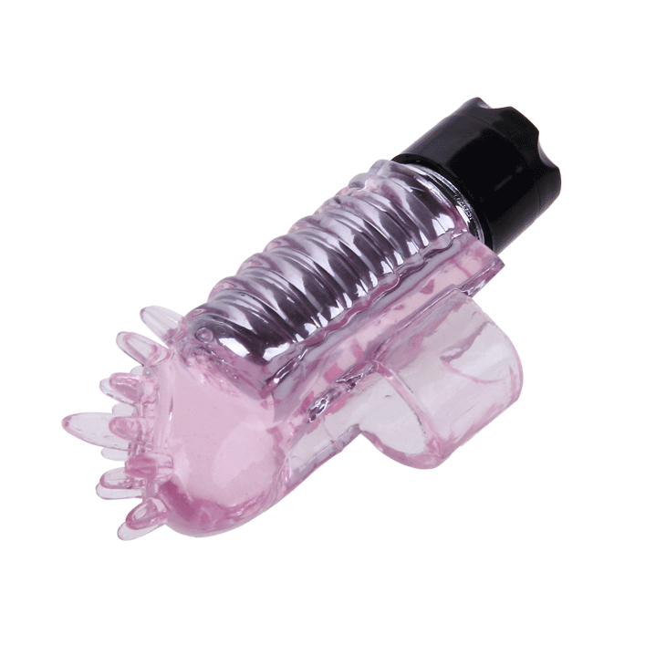 BAILE - MINI VIBRATEUR  DOIGTS EN SILICONE - 7eme ciel