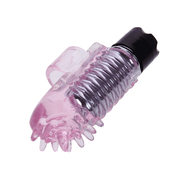 BAILE - MINI VIBRATEUR  DOIGTS EN SILICONE - 7eme ciel