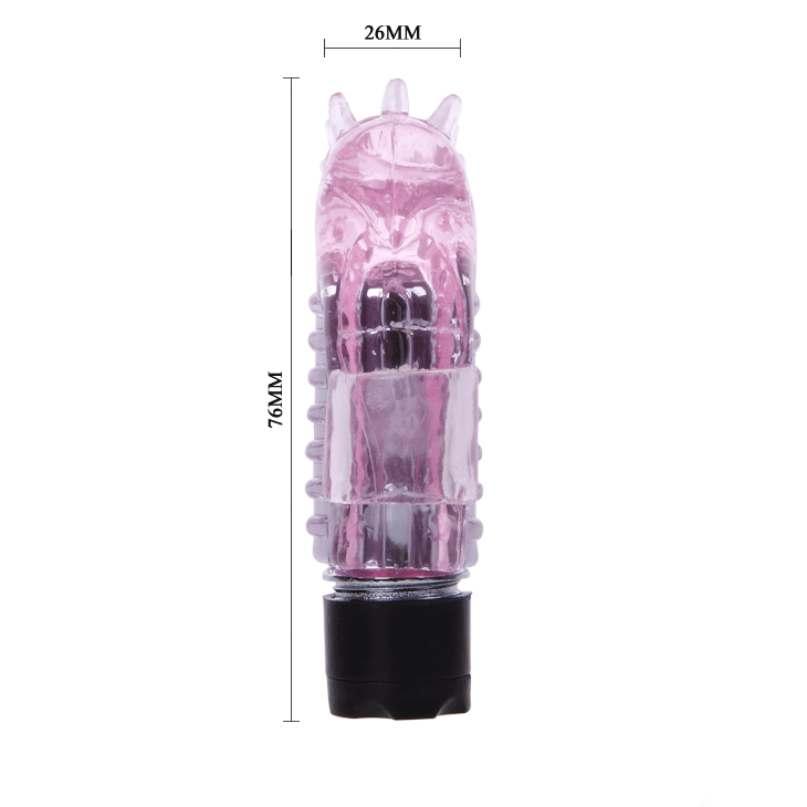 BAILE - MINI VIBRATEUR  DOIGTS EN SILICONE - 7eme ciel