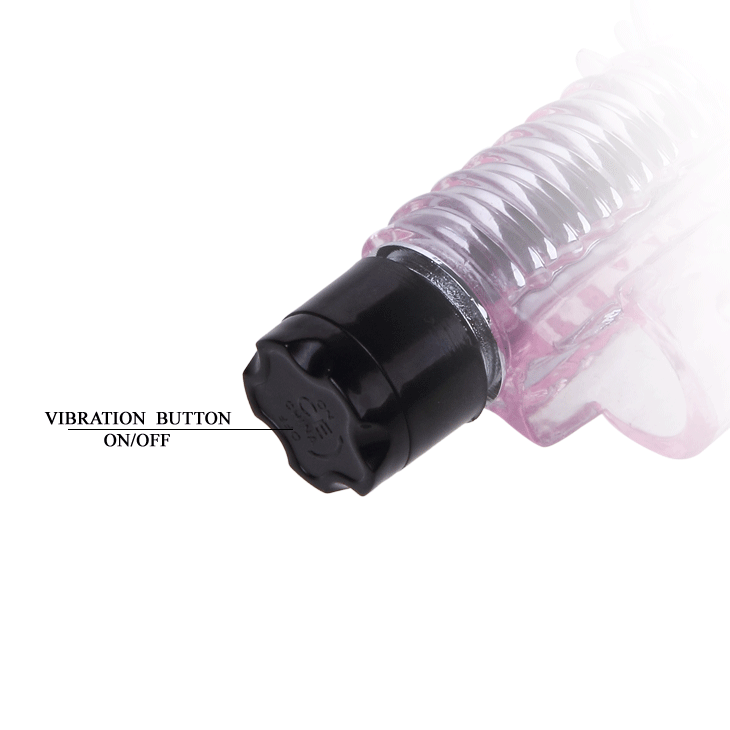 BAILE - MINI VIBRATEUR  DOIGTS EN SILICONE - 7eme ciel