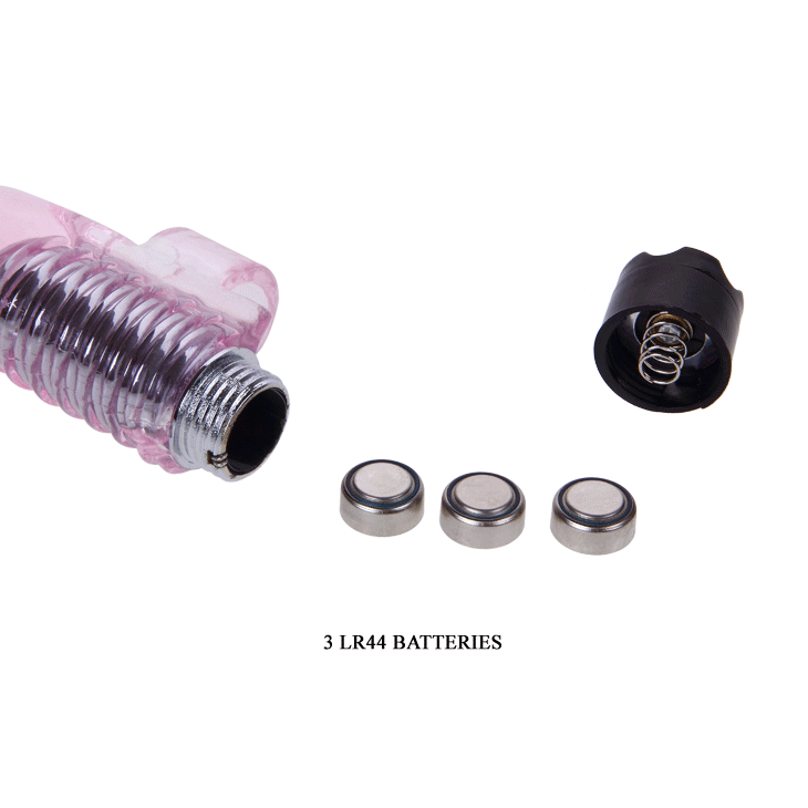BAILE - MINI VIBRATEUR  DOIGTS EN SILICONE - 7eme ciel