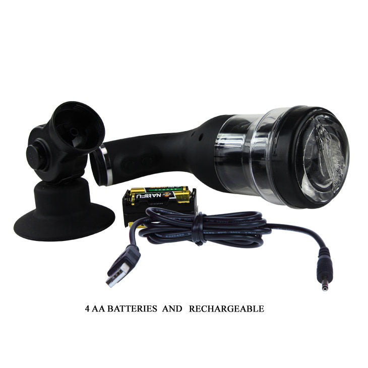 BAILE - MASTURBATEUR AUTOMATIQUE ROTATION LOVER AVEC SUPPORT - 7eme ciel