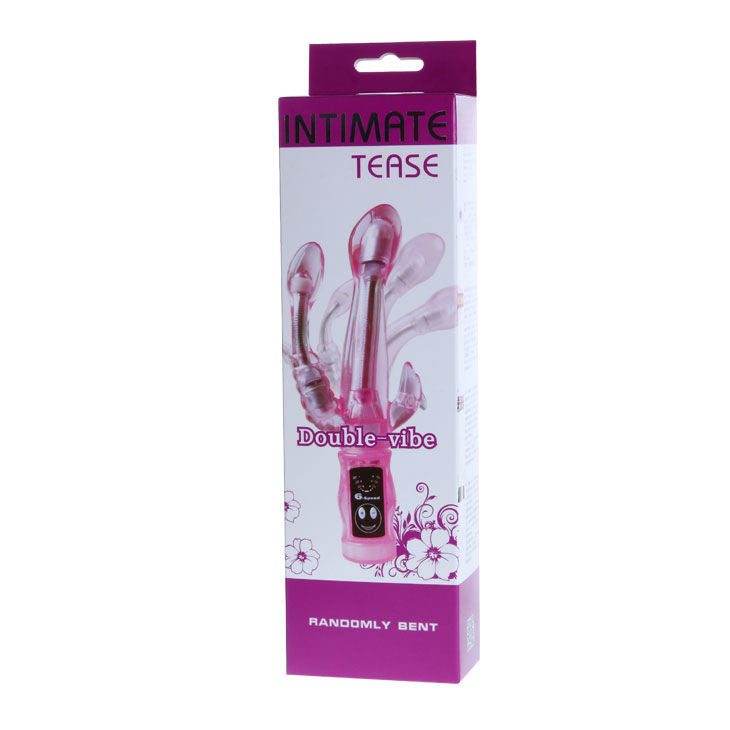 BAILE - VIBRATEUR FLEXIBLE AVEC STIMULATEUR ANAL - 7eme ciel