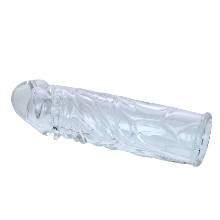BAILE - HOUSSE DE PÉNIS EN SILICONE STIMULANTE ROSE 13 CM - 7eme ciel