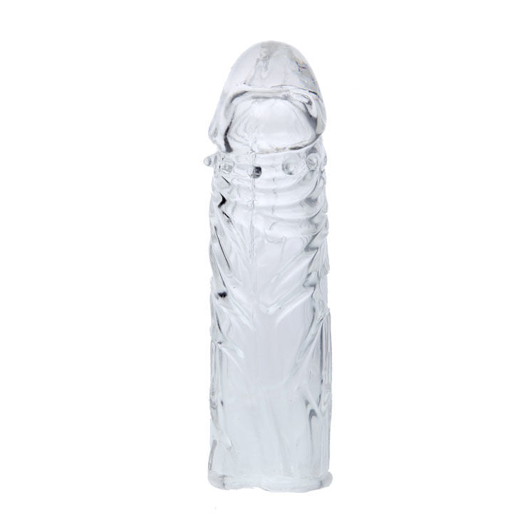BAILE - COUVERCLE DE PÉNIS EN SILICONE TRANSPARENT 13 CM - 7eme ciel